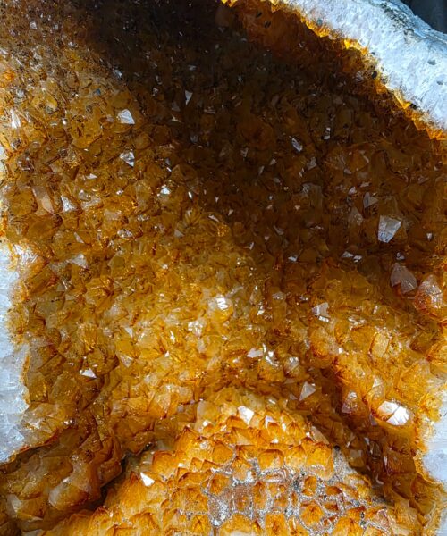Citrine Geode 573 Crystal Cluster Druzy Premium Grade 11.41kg H32xW23xD13cm - Image 5