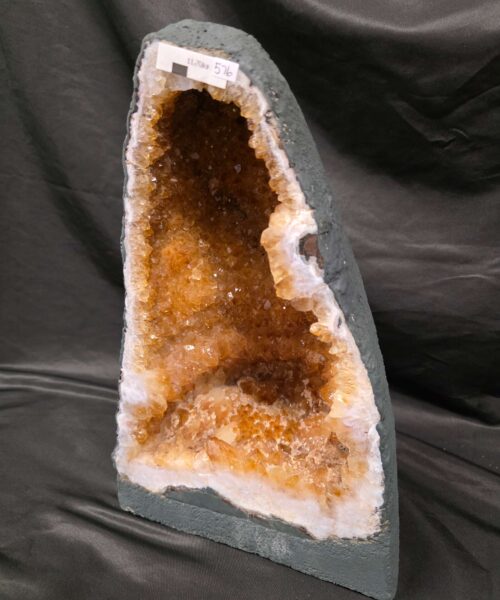 Citrine Geode 576 Crystal Cluster Druzy Premium Grade 11.7kg H34xW24xD16cm - Image 9