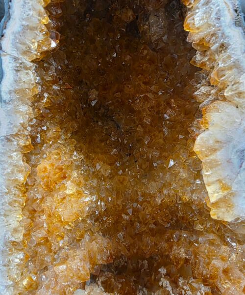 Citrine Geode 576 Crystal Cluster Druzy Premium Grade 11.7kg H34xW24xD16cm - Image 6