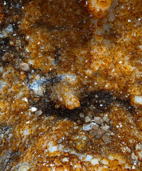Citrine Geode 577 Crystal Cluster Druzy Premium Grade 13.11g H43xW26xD15cm - Image 8