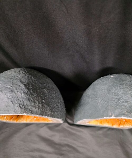 Citrine Geode PAIR 578 & 579 Crystal Cluster Druzy Premium Grade 13kg each H36xW19xD12cm - Image 6