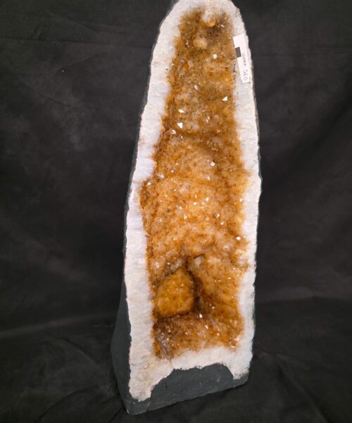 Tall Citrine Geode 580 Crystal Cluster Druzy Premium Grade 12.93kg H49xW19xD17cm - Image 9