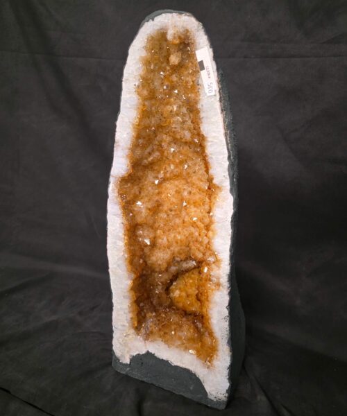 Tall Citrine Geode 580 Crystal Cluster Druzy Premium Grade 12.93kg H49xW19xD17cm - Image 8