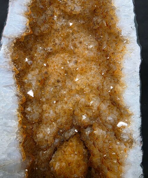 Tall Citrine Geode 580 Crystal Cluster Druzy Premium Grade 12.93kg H49xW19xD17cm - Image 5