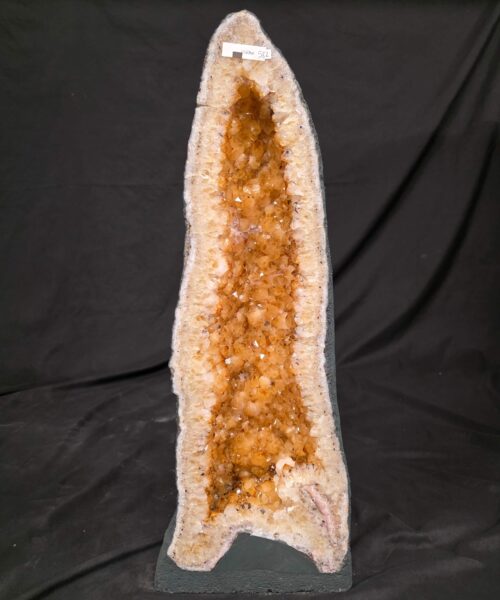 Tall Citrine Geode 582 Crystal Cluster Druzy Premium Grade 17.63kg H59xW22xD15cm - Image 12