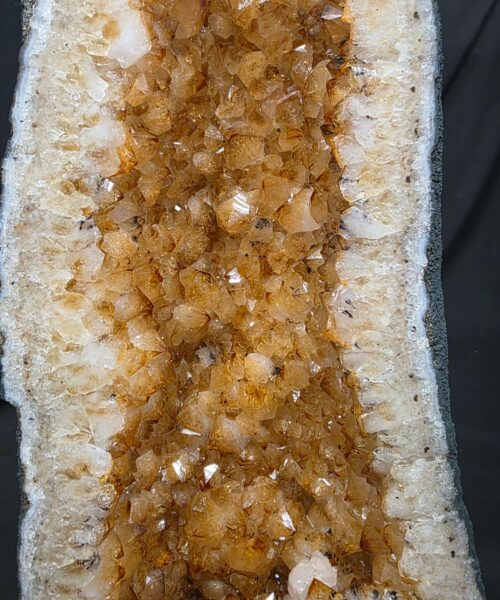 Tall Citrine Geode 582 Crystal Cluster Druzy Premium Grade 17.63kg H59xW22xD15cm - Image 5