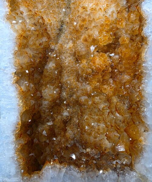 Tall Citrine Geode 583 Crystal Cluster Druzy Premium Grade 13.48kg H52xW20xD16cm - Image 3