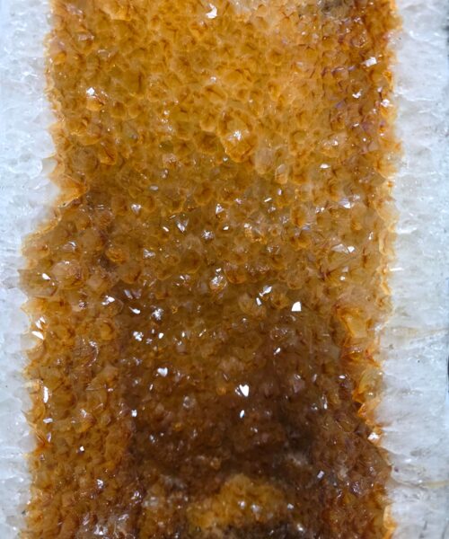 Tall Citrine Geode 589 Crystal Cluster Druzy Premium Grade 29.15kg H71xW23xD20cm - Image 5