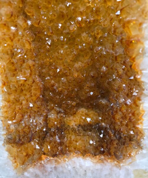 Tall Citrine Geode 589 Crystal Cluster Druzy Premium Grade 29.15kg H71xW23xD20cm - Image 4