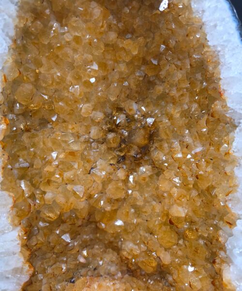 Tall Citrine Geode 591 Crystal Cluster Druzy Premium Grade 29.44kg H58xW28xD16cm - Image 7