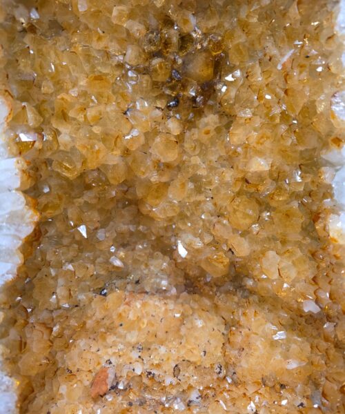 Tall Citrine Geode 591 Crystal Cluster Druzy Premium Grade 29.44kg H58xW28xD16cm - Image 6