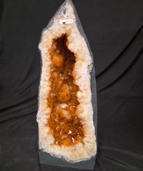 Tall Citrine Geode 596 Crystal Cluster Druzy Premium Grade 32.9kg H64xW24xD17cm - Image 11
