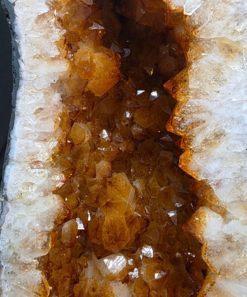 Tall Citrine Geode 596 Crystal Cluster Druzy Premium Grade 32.9kg H64xW24xD17cm - Image 8