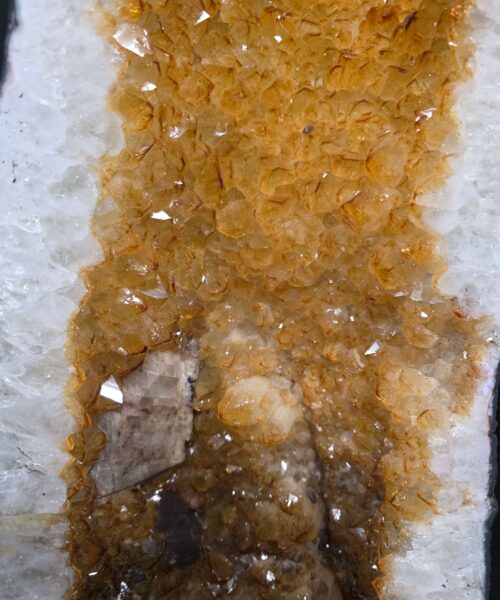 Very Tall Citrine Geode 599 Crystal Cluster Druzy Premium Grade 39kg H83xW25xD18cm - Image 5