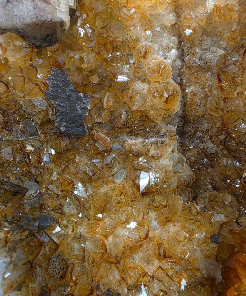 Very Tall Citrine Geode 599 Crystal Cluster Druzy Premium Grade 39kg H83xW25xD18cm - Image 3