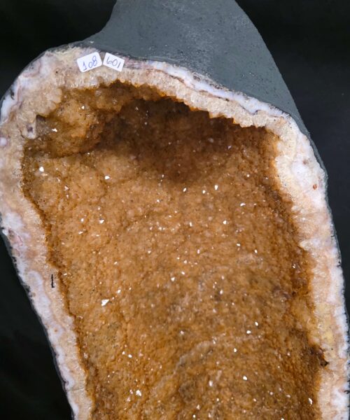 Very Tall Citrine Geode 601 Crystal Cluster Druzy Premium Grade 108kg H111xW33xD33cm - Image 7