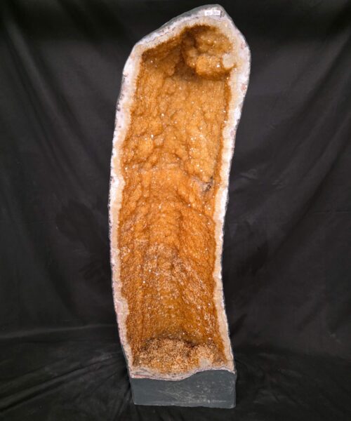 Very Tall Citrine Geode 606 Crystal Cluster Druzy Premium Grade 90kg H106xW32xD31cm - Image 13