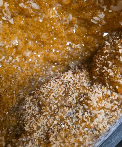 Very Tall Citrine Geode 606 Crystal Cluster Druzy Premium Grade 90kg H106xW32xD31cm - Image 4