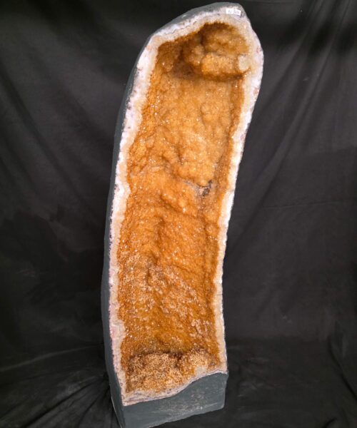 Very Tall Citrine Geode 606 Crystal Cluster Druzy Premium Grade 90kg H106xW32xD31cm - Image 12