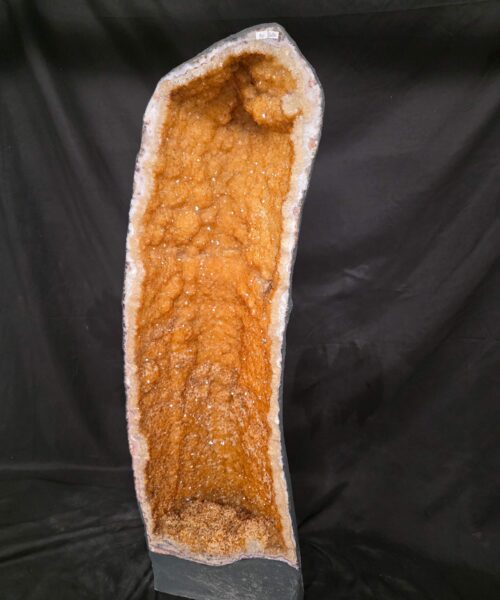 Very Tall Citrine Geode 606 Crystal Cluster Druzy Premium Grade 90kg H106xW32xD31cm - Image 11