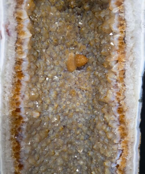 Very Tall Citrine Geode PAIR 604-605 Crystal Cluster Druzy Premium Grade 91kg each H120xW33xD23cm - Image 11