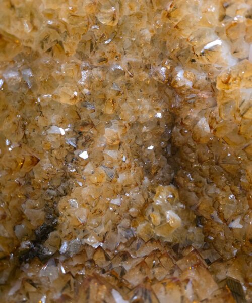 Very Tall Citrine Geode PAIR 597-598 Crystal Cluster Druzy Premium Grade 67kg each H82xW29xD23cm - Image 6