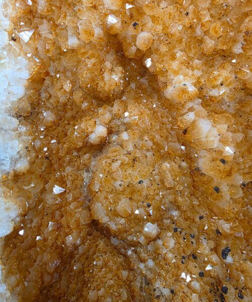 Very Tall Citrine Geode PAIR 602-603 Crystal Cluster Druzy Premium Grade 81kg each H100xW31xD27cm - Image 10