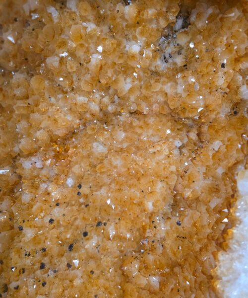 Very Tall Citrine Geode PAIR 602-603 Crystal Cluster Druzy Premium Grade 81kg each H100xW31xD27cm - Image 16