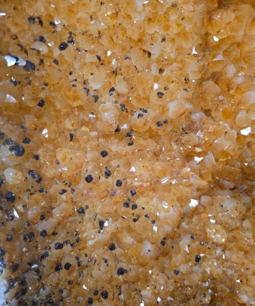 Very Tall Citrine Geode PAIR 602-603 Crystal Cluster Druzy Premium Grade 81kg each H100xW31xD27cm - Image 14